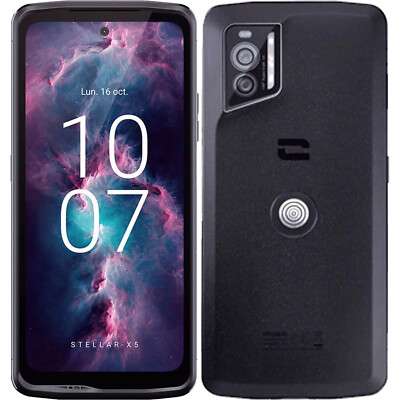 Crosscall Stellar-X5 5G Black 128GB + 8GB Dual-Sim Factory Unlocked GSM NEW