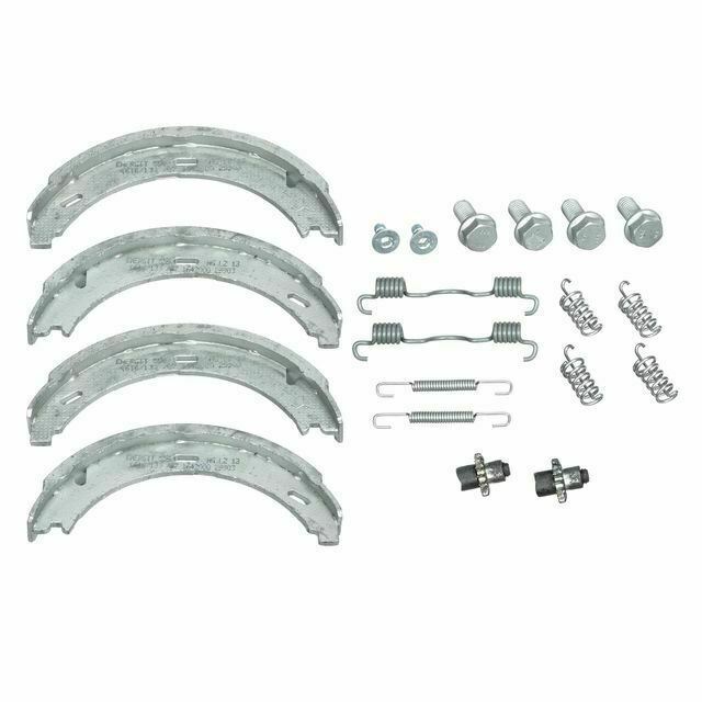 Juego de zapatas de freno de estacionamiento traseras para Chrysler Crossfire 2005 (P/N 5143676AA)
