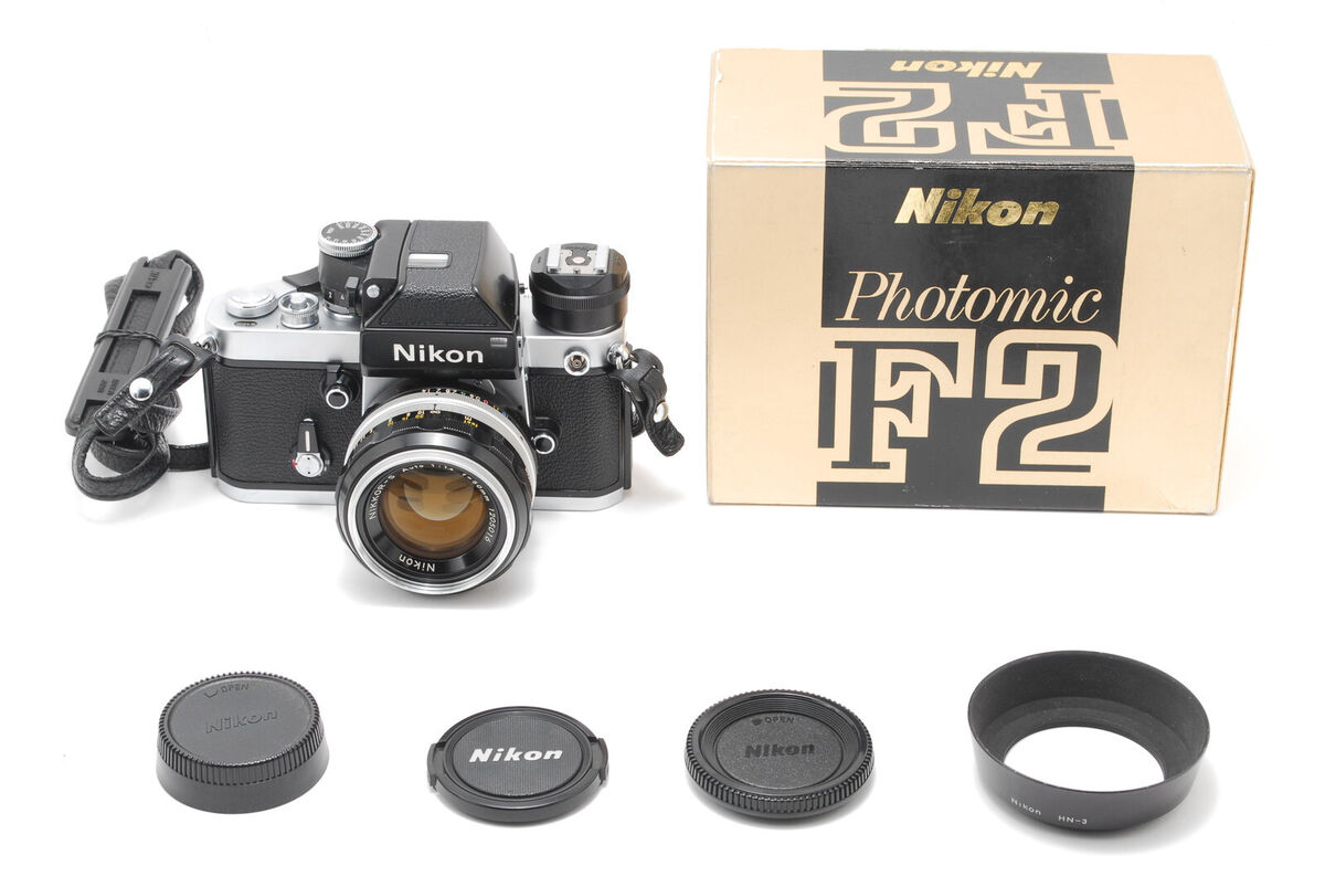 MINT w/BOX】Nikon F2 Photomic DP-1 Film Camera Non Ai 50mm MINT w/BOX】Nikon F2 Photomic DP-1 Film Camera Non Ai 50mm