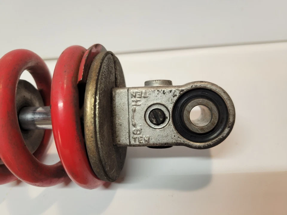 1994 Honda CBR900RR Rear Shock Back Shock Red - Image 3 of 4