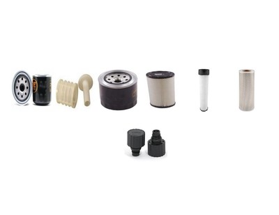 Filter Service Kit Fits AMMANN AV40 E w/Yanmar 3TNV88 Eng. YR2005-