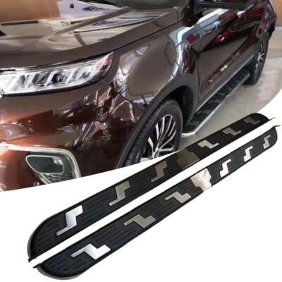 2Pcs Running Board Side Step Pedals Nerf Bar Fits for Maserati Levante 2016-2023
