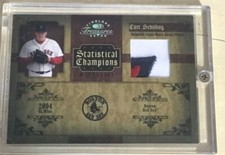 Curt Shilling Patch Card 5/5 Low Count 2005 Timeless Treasures Baseball Card