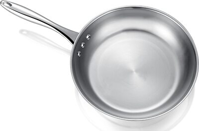 #ad Ozeri Stainless Steel Earth Frying Pan Restaurant Edition 3 SIZE OPTIONS $29.42