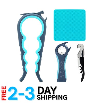 Multi-Function Jar and Bottle Opener - Ideal Gift for Arthritis and Weak Hands