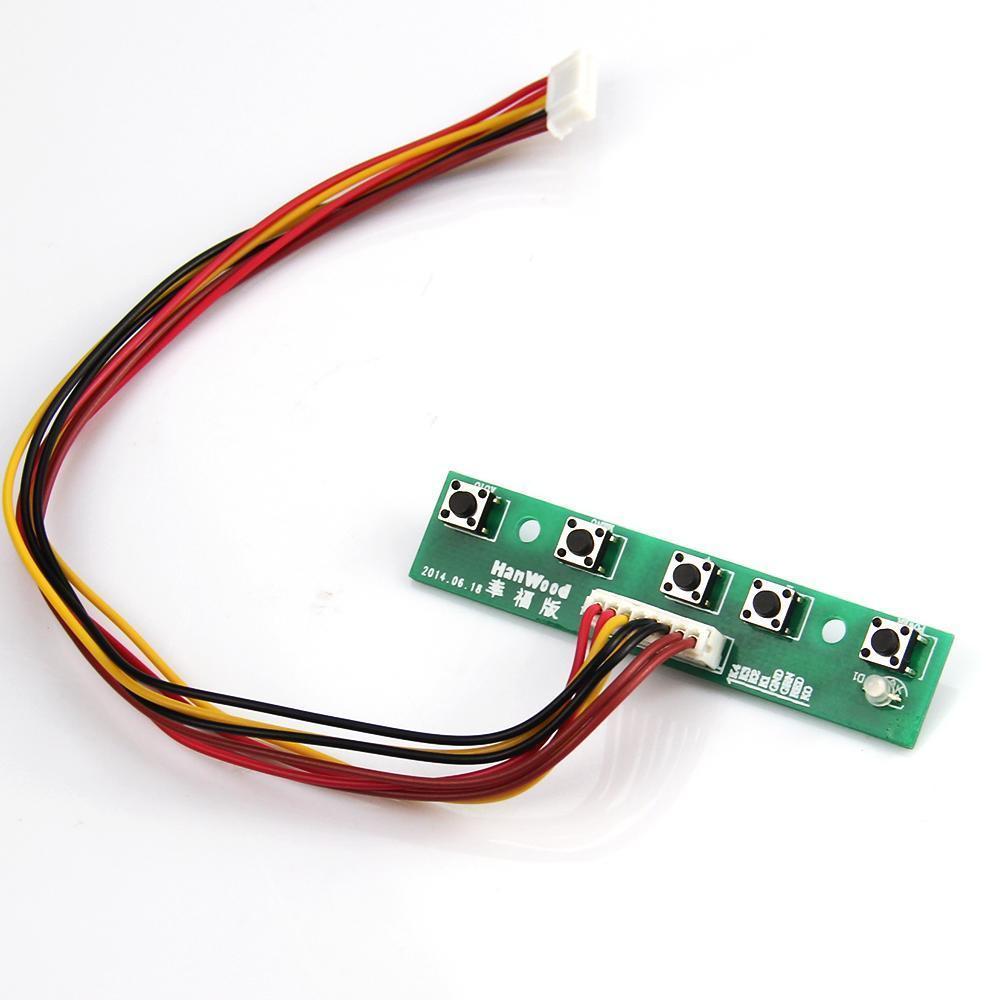 HD DVI VGA LCD Controller Board 15.6 in 1366x768 1000nit Out Door LCD