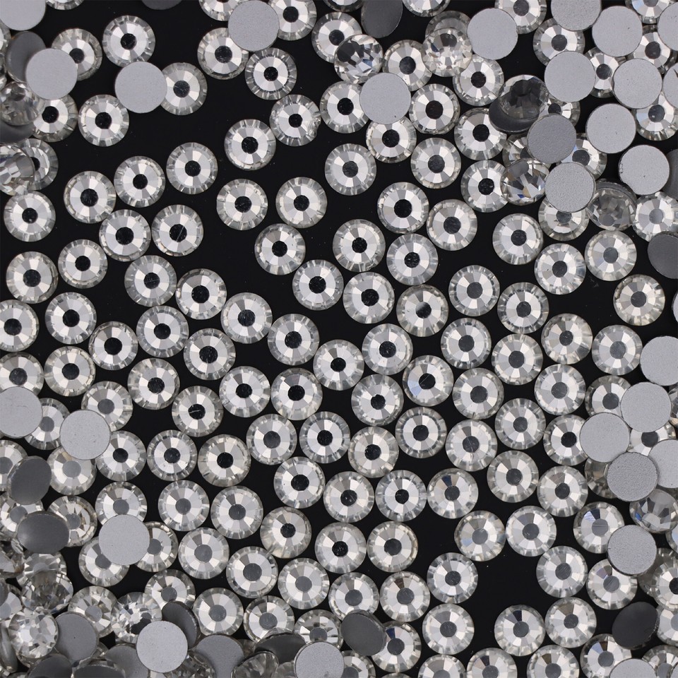 CTOBB Glitter Crystal AB Multi Rhinestones SS3-SS50 Non Hot Fix - Foto 6