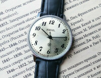    RAKETA Vintage Watch 2609 HA Mechanical Soviet Vintage Mens wristwatch  