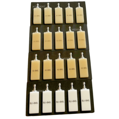 Dental PMMA Blocks Disk B40L Block Cerec Bleached Blocks A1 A2 A3 BL1 Bridge