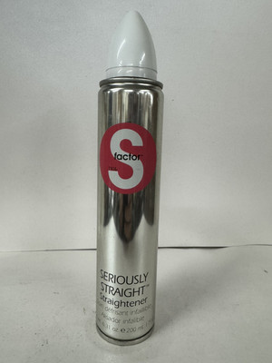 TIGI S-Factor Seriously Straight Straightener and Shiner Hair Spray 6.3 oz