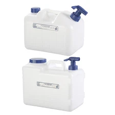 Water Container With Tap Camping Travel Portable Water Jug Can 10/15 L BPA Free