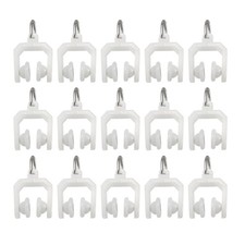 Rulli plastica con Ruote gemelle rampa aliante Scorrevole 9mm dia 50pz