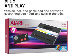 Official Atari 7800+ Console & Wireless Controller - HDMI Output & Game