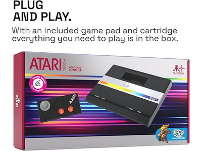 Official Atari 7800+ Console & Wireless Controller - HDMI Output