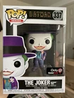 Funko Pop The Joker #337 Batman 1989 DC Comics Metallic Vinyl Figure GameStop