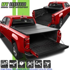 Hard Tri-fold Tonneau Cover For 2015-2019 Chevy Colorado Gmc Canyon 5ft 60 Bed