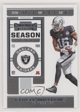 2019 Panini Contenders Season Ticket Tyrell Williams #43 08x2