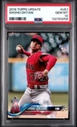 2018 Topps Update Baseball Shohei Ohtani Pitching Rookie Card #US1 Graded PSA 10