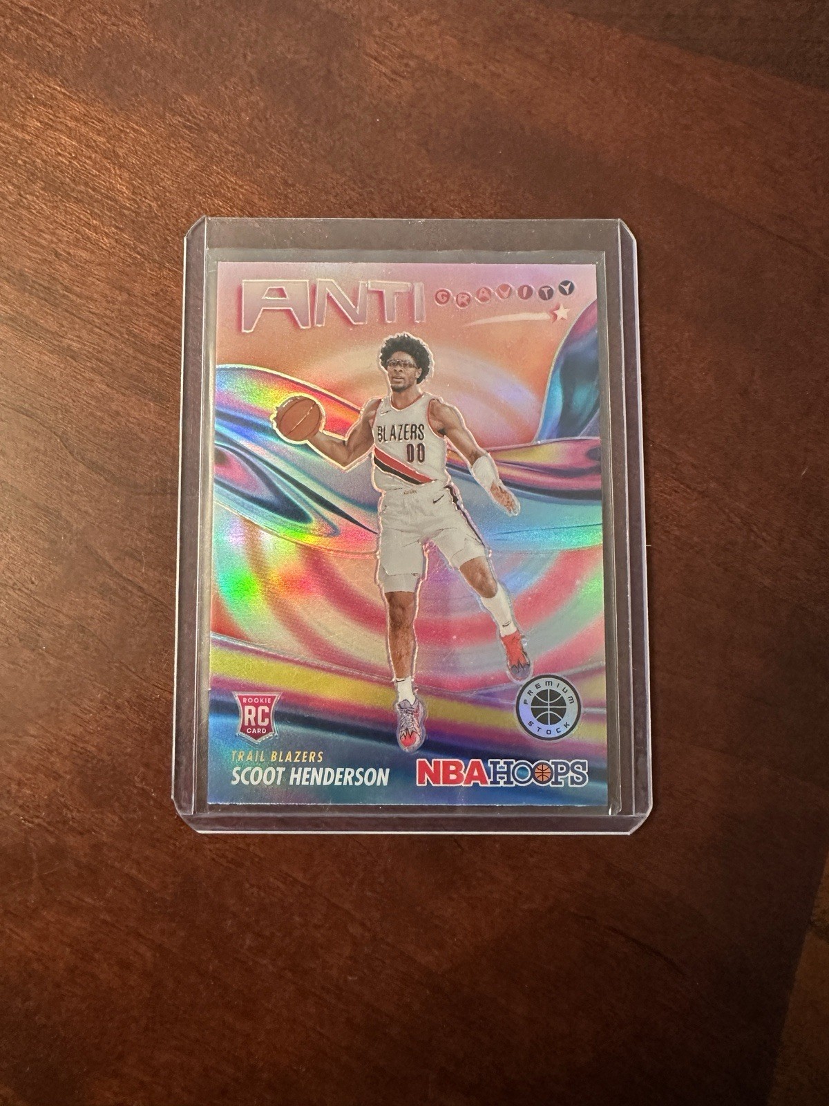 2023-24 Panini Nba Hoops Premium Stock - Anti-Gravity Scoot Henderson #9 Silver