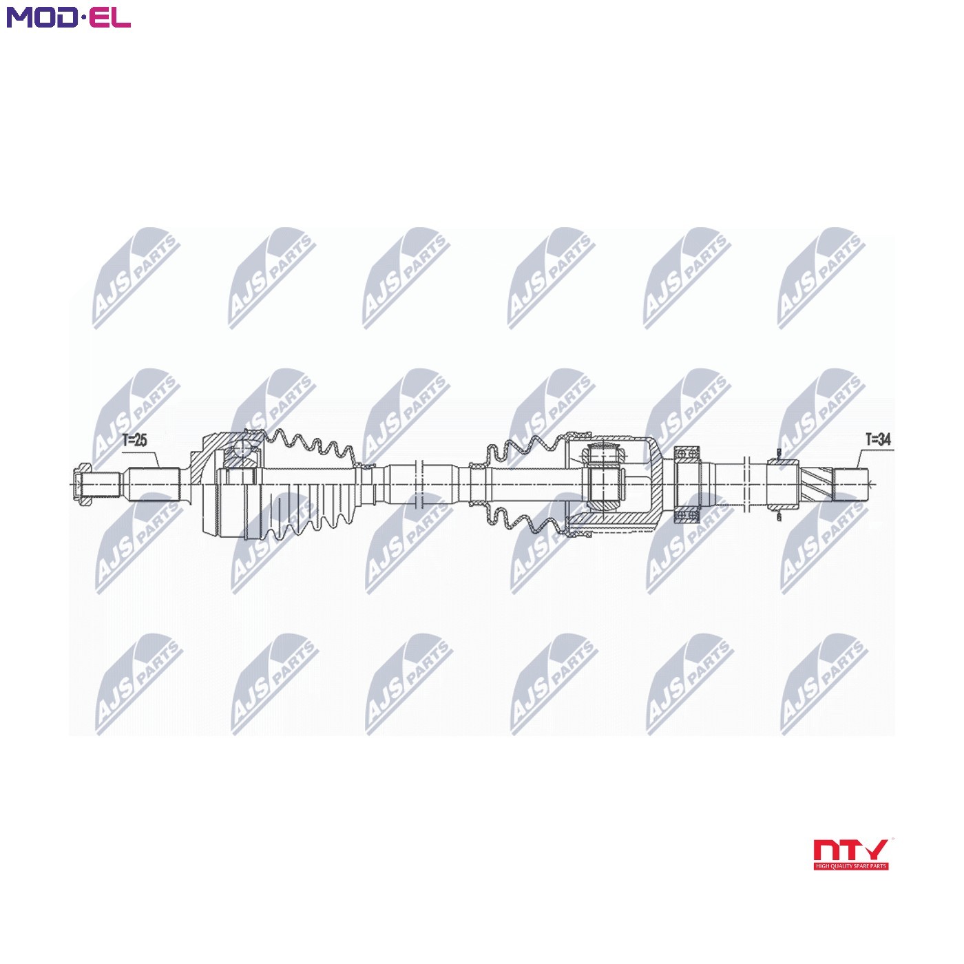 Right Front Drive Shaft For Dacia Duster 1.5 DCI 391004692R - Image 7