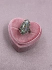 Vintage Sterling Silver 925 Abalone  Ring Size 7