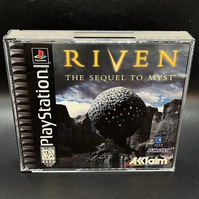 Riven: The Sequel to Myst (Sony PlayStation 1 PS1 1997)  CIB Registration