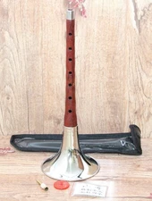 New Chinese Trumpet Professional Rosewood Small F key Suona Zurna free 5 reeds
