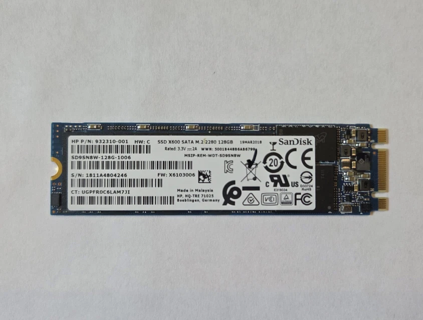 SanDisk SSD M.2 2280 128GB 本体 10枚セット SanDisk M.2 Interface 128 GB Solid State Drives for sale | eBay