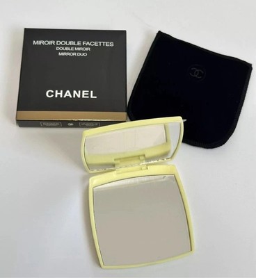 CHANEL Mirror Duo Compact Double Facette Makeup Yellow | eBay