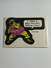 1976 Topps Marvel Super Heroes Stickers 20