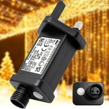 Yowin Transformer Plug for Christmas Lights 24V 6W Plug Fairy Lights Adapter, 8