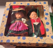 VTG PAIR OF BAVARIAN CELLULOID DOLLS