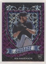 2021 Panini Chronicles Crusade Purple Velocity Prizm Ian Anderson #22 2l4