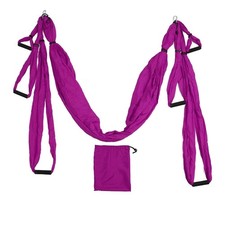 NEW Ivifloae Purple Aerial Yoga Swing Set with Hardware