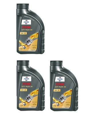 Motoröl Fuchs Titan GT1 Flex 34 5W-30 3Liter