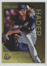 2020 Bowman Platinum Wal-Mart Gold /50 Josh Hader #87 1u51