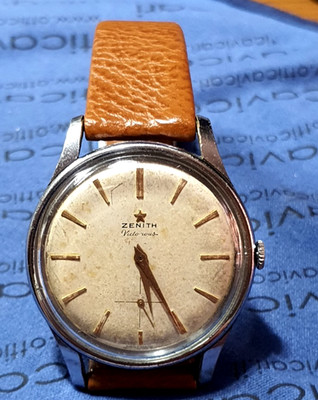 VINTAGE ZENITH Stellina CAL 40T RIF 9151602 Jumbo Watch, MANUAL WINDING mm 37/39