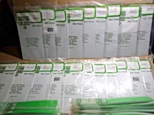 Large Lot of 70 EVERGREEN Scale Models STYRENE Sheets and Strips RR Military