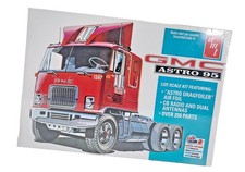 AMT 1140/46 Scale 1/25 GMC Astro 95 Truck Tractor Detailed Model Kit Sealed Box