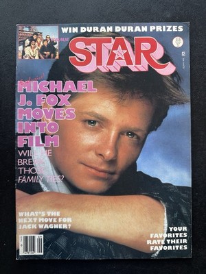 Star Magazine 1985 Michael J. Fox Cover Duran Duran Tears for Fears