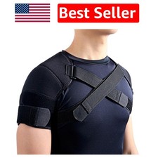 Adjustable Shoulder Strap Support for Enhanced Stability in Sports Activities