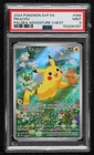 Pikachu (Paldea Adventure Chest) Holo Pokémon Scarlet & Violet Black Star PSA 9