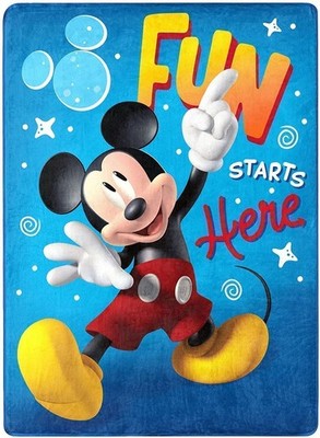 Northwest Mickey Mouse Fun with Mickey Silk Touch Throw Blanket, 46'' x, 60''