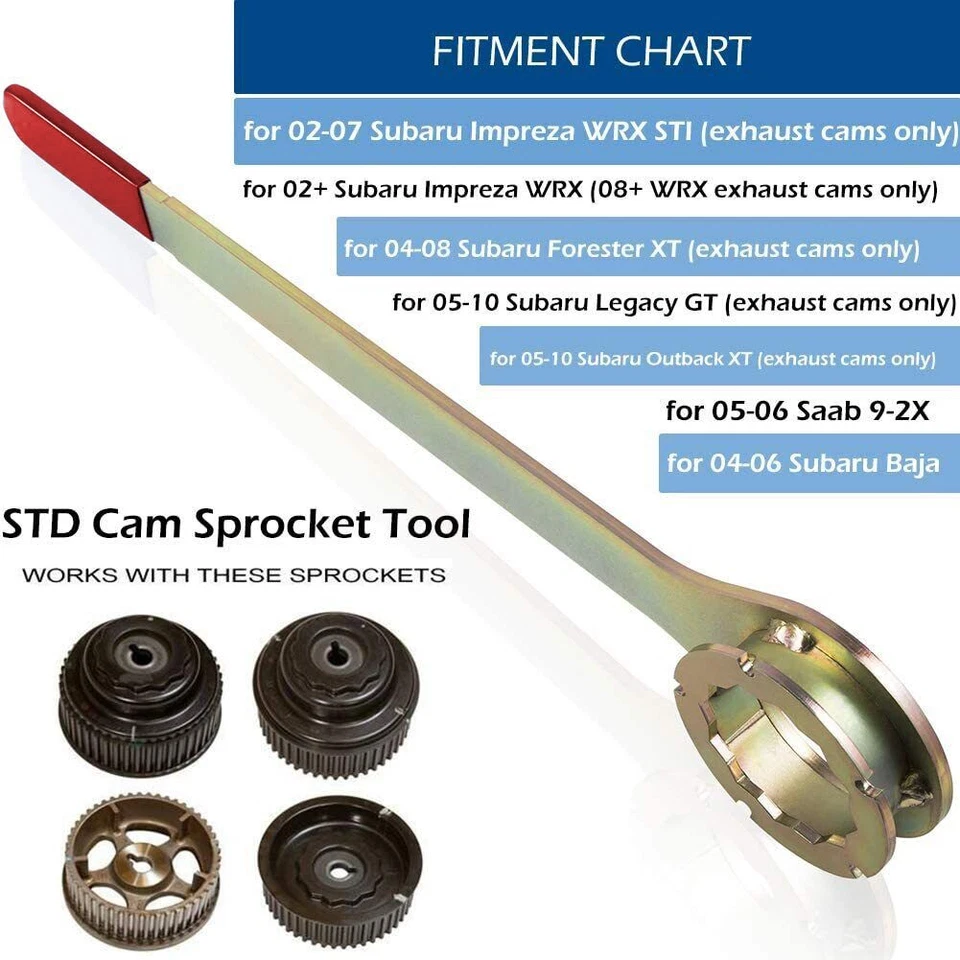 For Subaru Saab Impreza WRX Subaru Baja STD Intake Exhaust Cam Sprocket Tool - Изображение 2 из 4