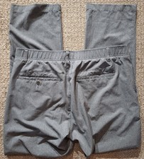 Under Armour Golf Pants UA Match Play Pants Stretch Gray Mens 36x32 Meas.36x31 