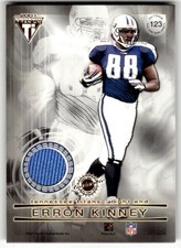 2001 Pacific Private Stock Dave Moore / Erron Kinney Game-Worn Jerseys #123