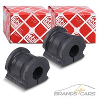 Febi Bilstein 2X Stabilisatorlager Vorne FÜR Audi A2 VW FOX Polo 9N 6R Up!