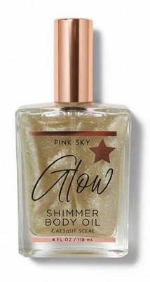 Pink Sky Glow Shimmer Body Oil Coconut Scent Spray 4oz Body Shimmer NEW