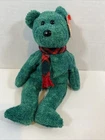 WALLACE - SCOTTISH BEAR WEARING TARTAN  - TY BEANIE BABY -  JANUARY 25 BIRTHDAY