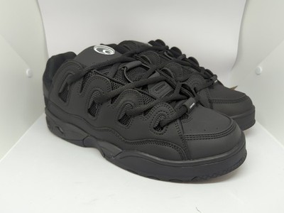 Osiris Mens D3 OG Skate Shoes Black/Black/Black Sz 13 NIB